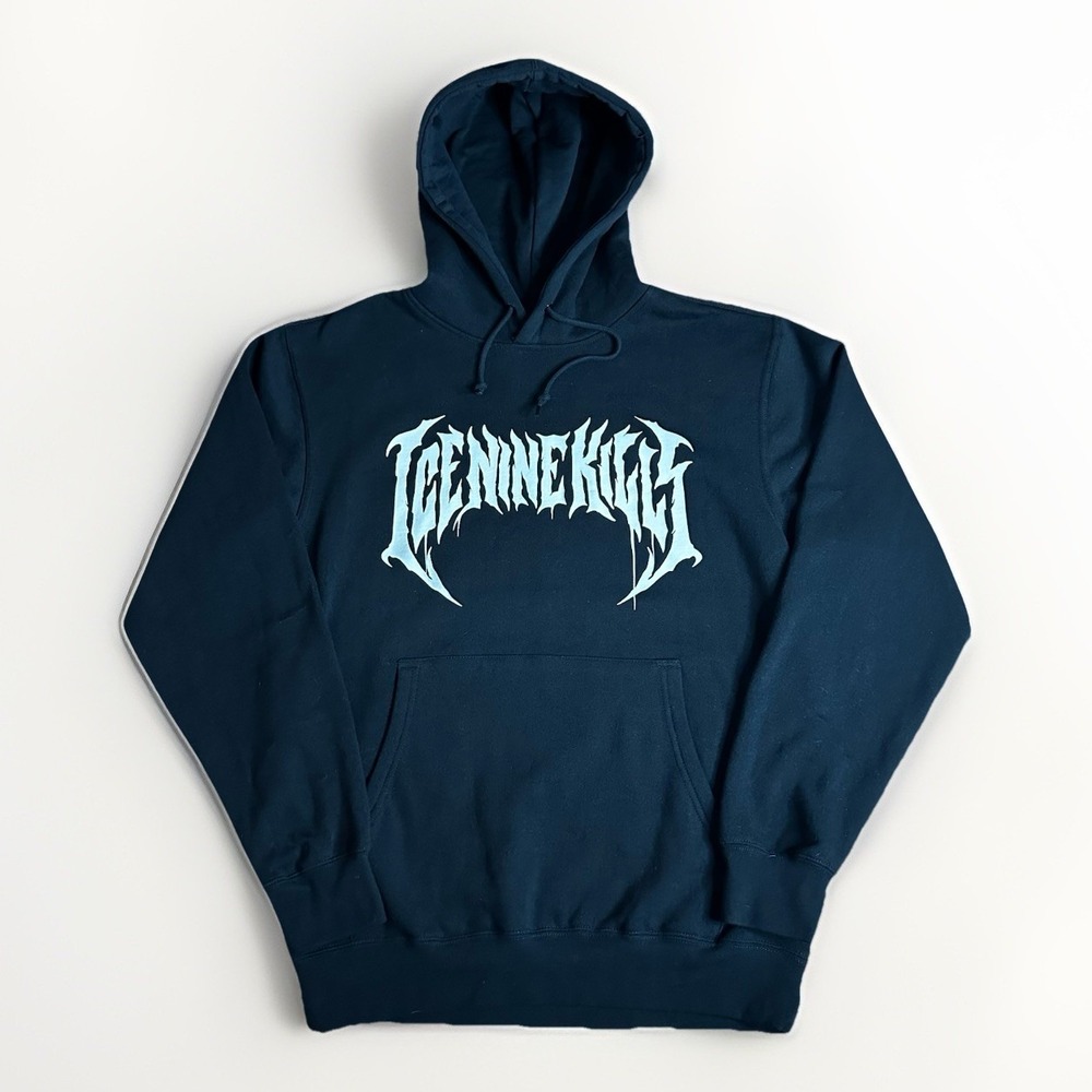 Ice Nine Kills Band Hoodie Mens Medium Black Death Metalcore Rock Concert Merch